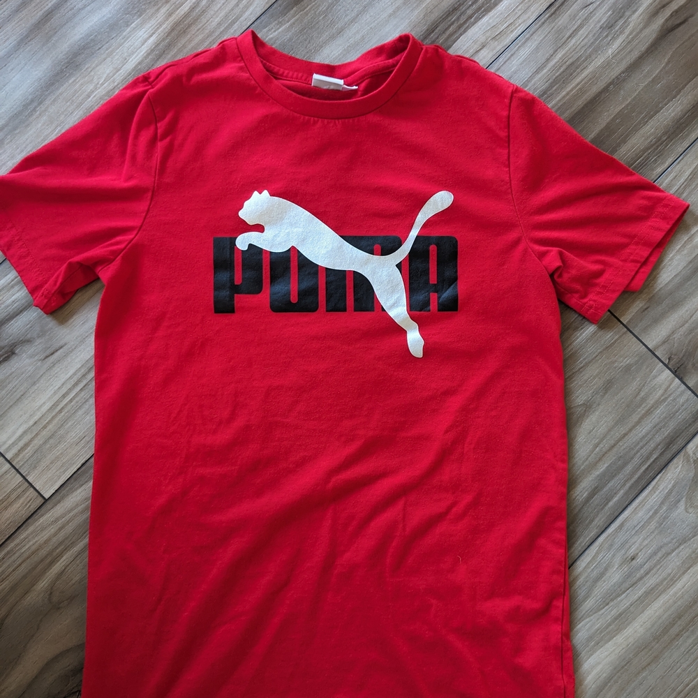 Puma Red Graphic T-Shirt